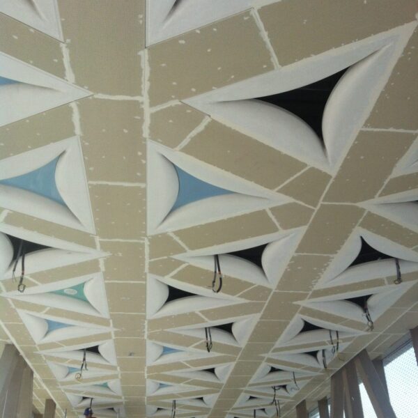 Qatar Rail Metro Stations Ceiling detail